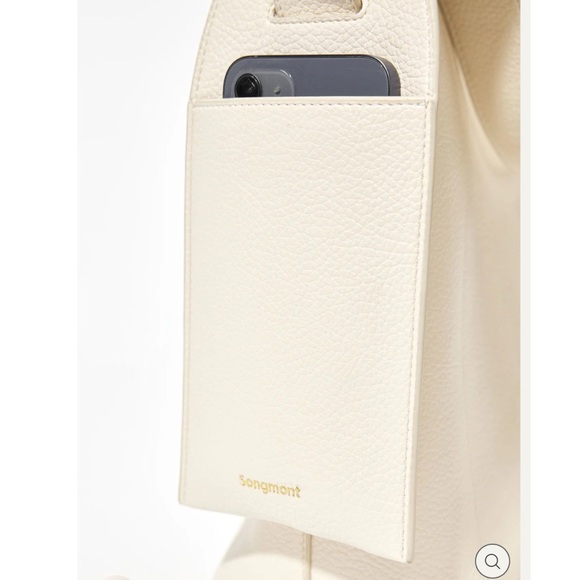 NWT Songmont Women Eco Cloud Vegan Leather Medium Drippy Tote Bag - Picture 2 of 13